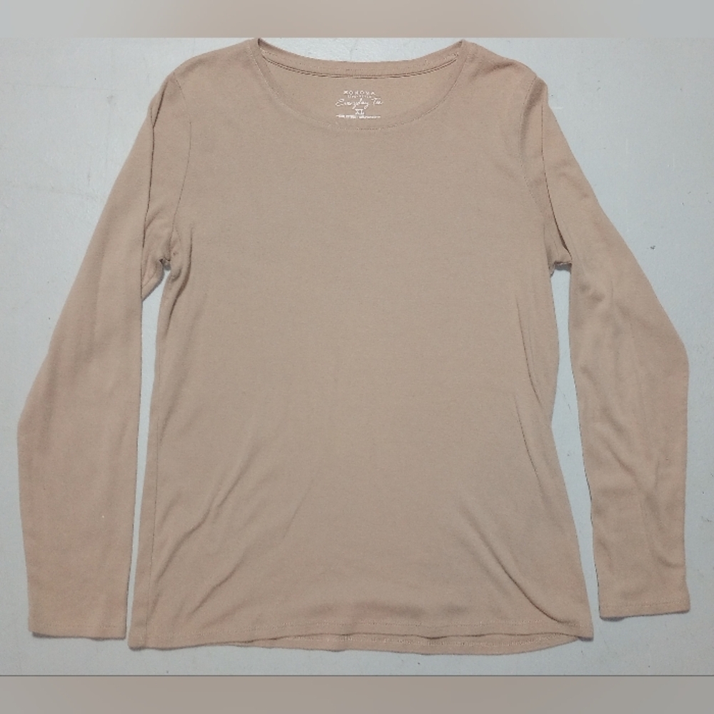 Sonoma Tan/Light Brown Everyday Tee, Size XL
